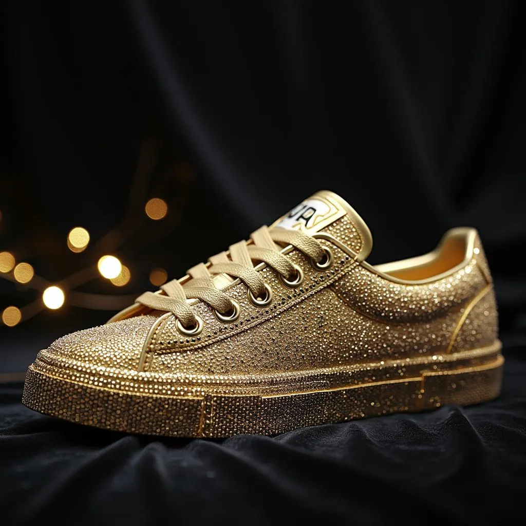 Limited Gold Edition Sneakers